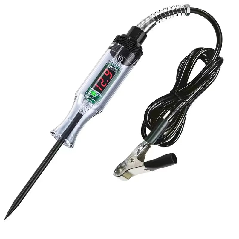 TucksTrends™ Car Voltage Circuit Tester – 6V/12V/24V Diagnostic Probe