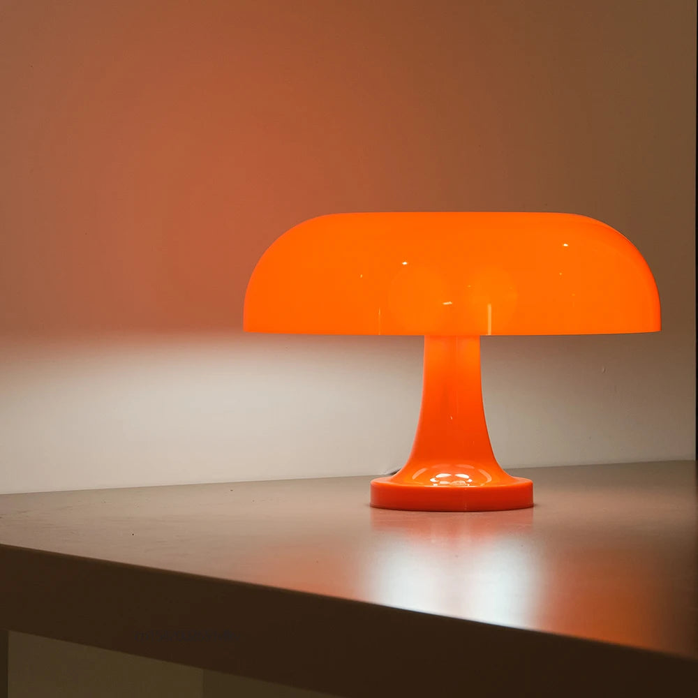 Classic Bauhaus Mushroom Table Lamp – Modern Danish Design, Bedside Decor