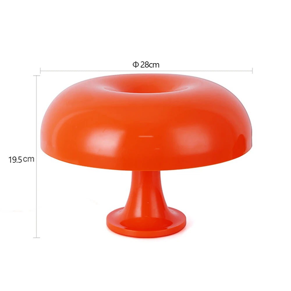 Classic Bauhaus Mushroom Table Lamp – Modern Danish Design, Bedside Decor