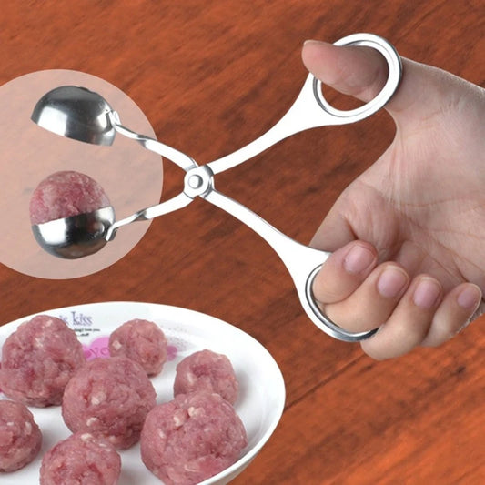 Stainless Steel Meatball Maker – Multi-Purpose Mold for Fish, Rice, etc.