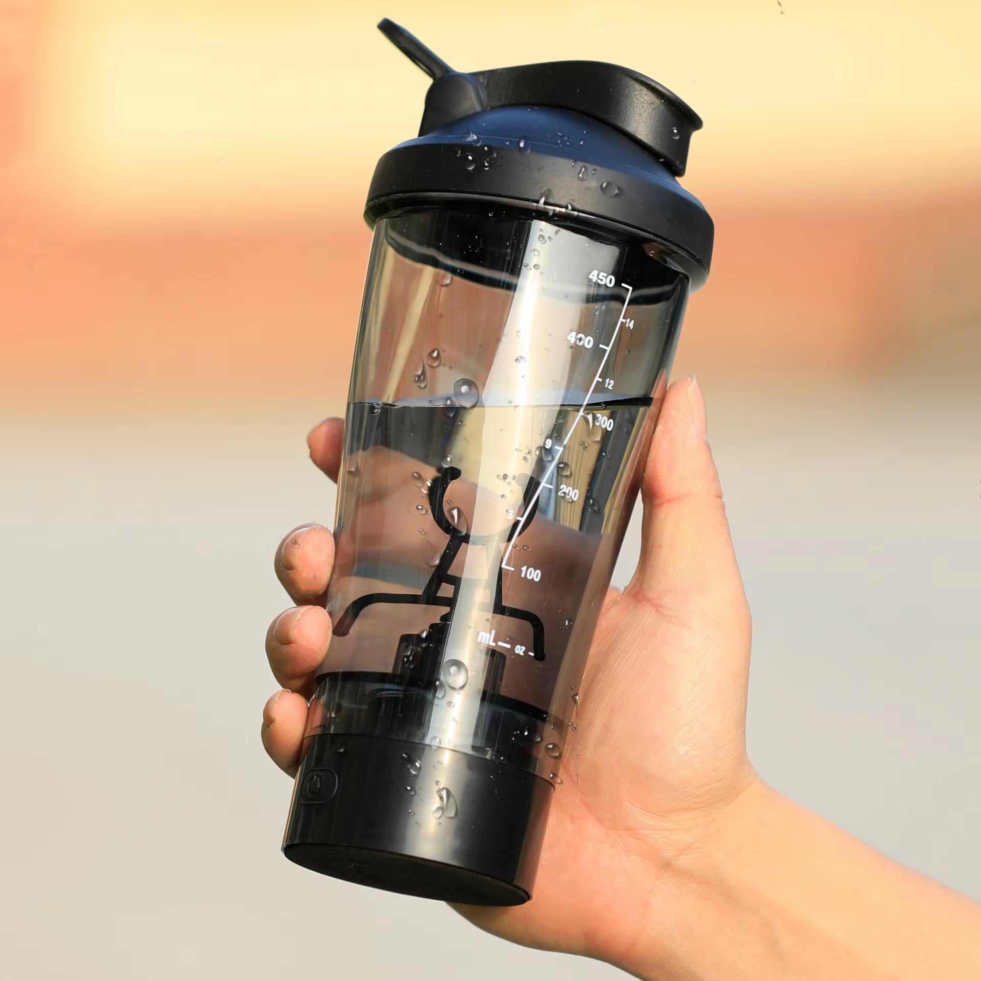 USB Rechargeable Electric Protein Shaker – Portable Mixing Cup