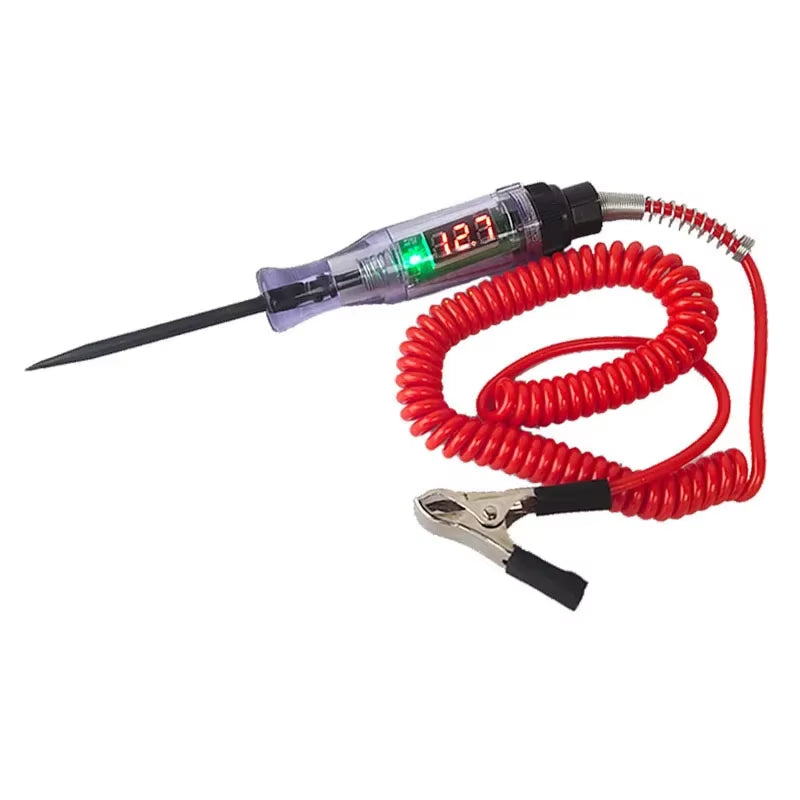 TucksTrends™ Car Voltage Circuit Tester – 6V/12V/24V Diagnostic Probe