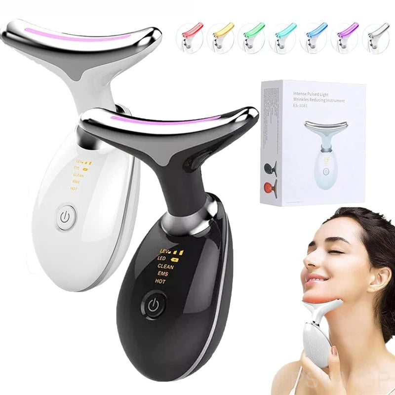 Facial & Neck Massager – Skin Lifting & Tightening Beauty Device